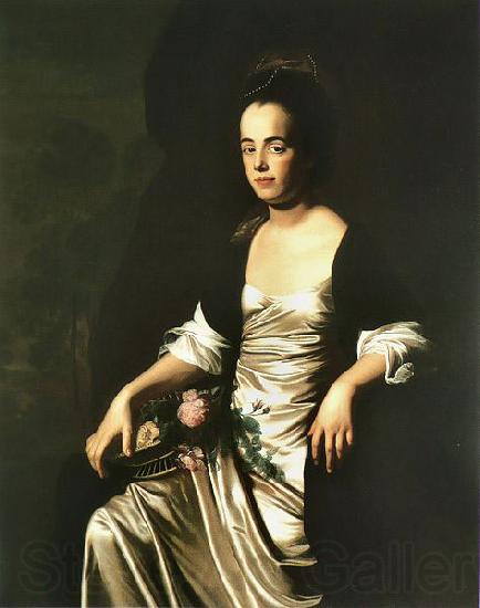 John Singleton Copley Portrait of Mrs. John Stevens Spain oil painting art
